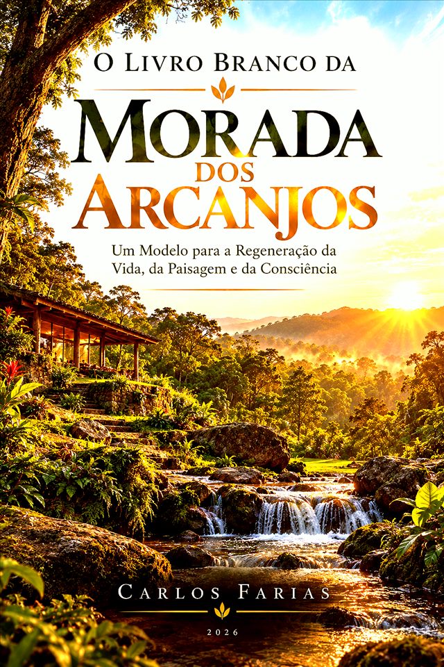 Capa de O Livro Branco da Morada dos Arcanjos